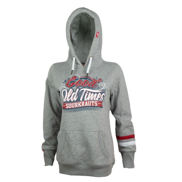 *Limited Edition *Girlyhoody | Good Old Times | Grau Meliert